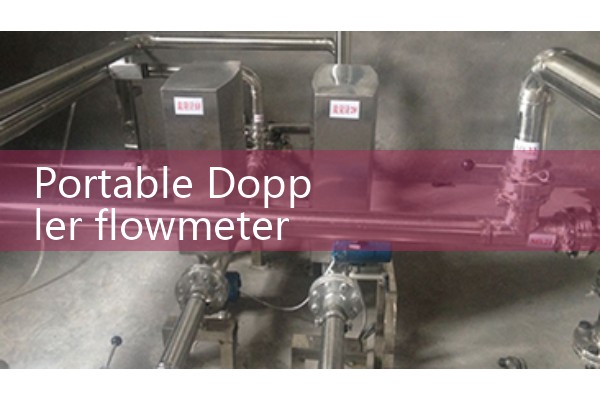Portable Doppler flowmeter